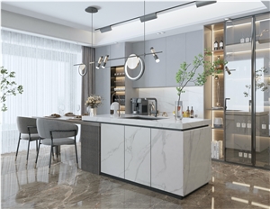 Monterian Pure Grey Sintered Stone Slabs