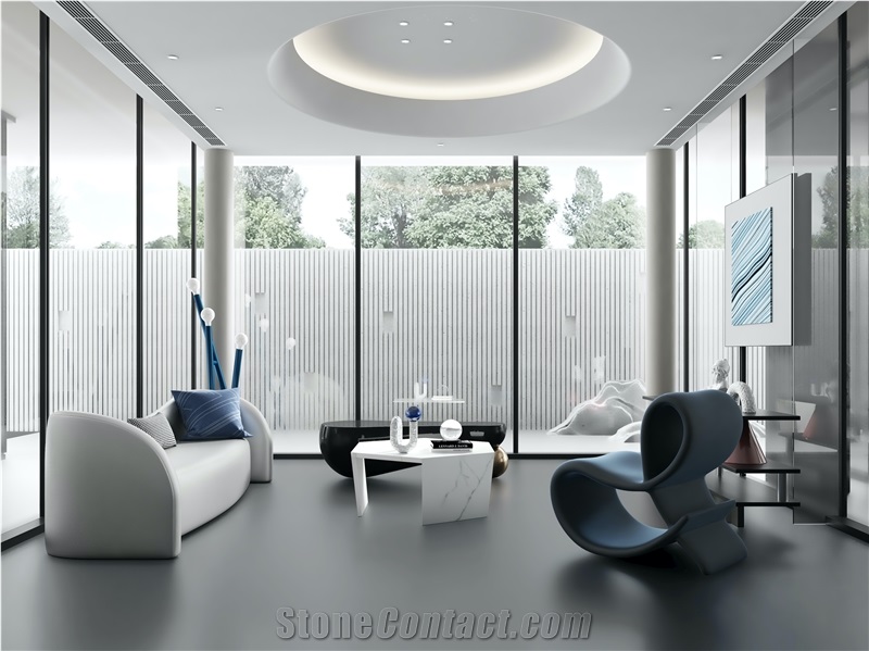 Sintered Stone Slabs Monterian Pure White