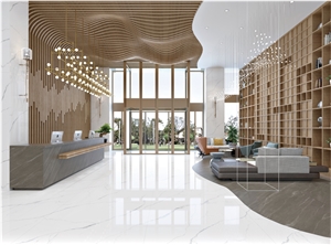 Sintered Stone White Calacatta For Indoor Design