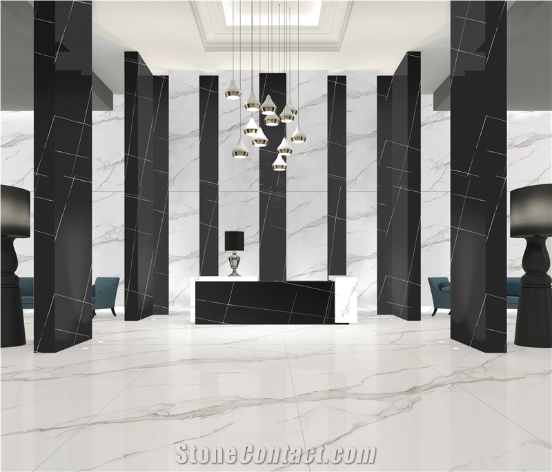 Sintered Stones Slabs Alpine White