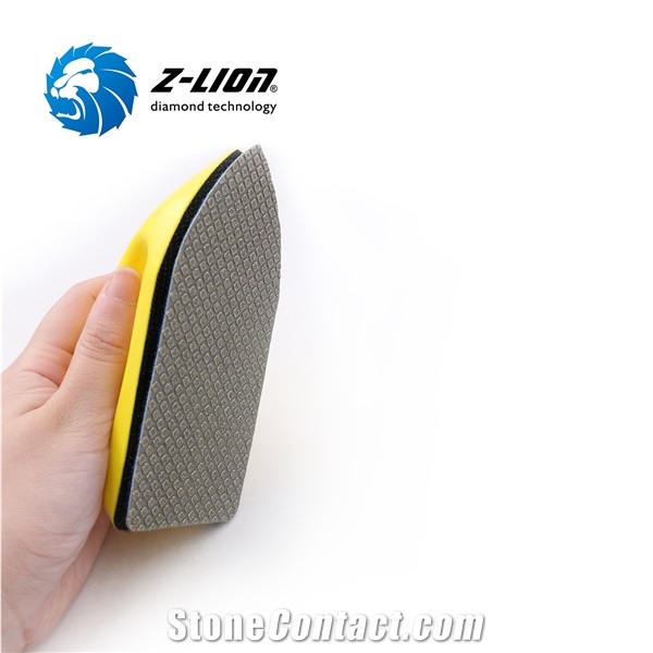 Z-LION Diamond Hand Sanding Block Hand Polishing Pad