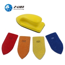 Z-LION Diamond Hand Sanding Block Hand Polishing Pad