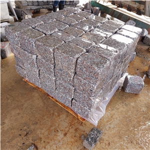 VIOLET GRANITE, MACHINE TUMBLE