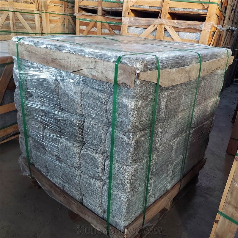 VIOLET GRANITE, MACHINE TUMBLE