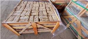 YELLOW BD CUBIC- Yellow Binh Dinh Granite Cobblestone, Pavers, Cubestone