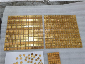 Real Gold And Real Mosaic For Wall Tile