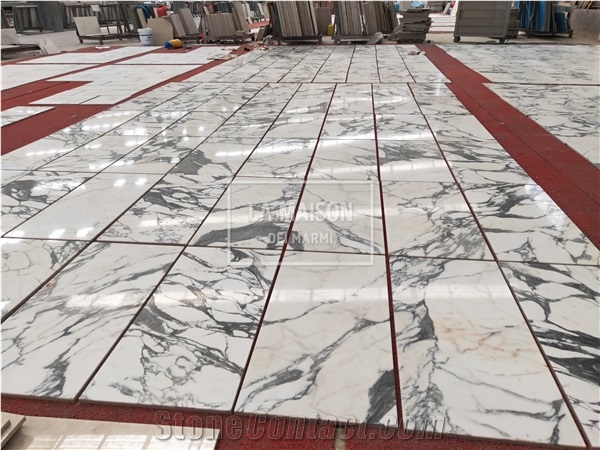 Statuario Marble Laminated Composite Ceramic Floor/Wall