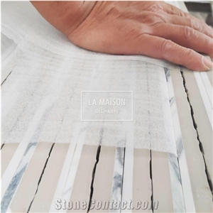 Statuario Marble Laminated Composite Ceramic Floor/Wall