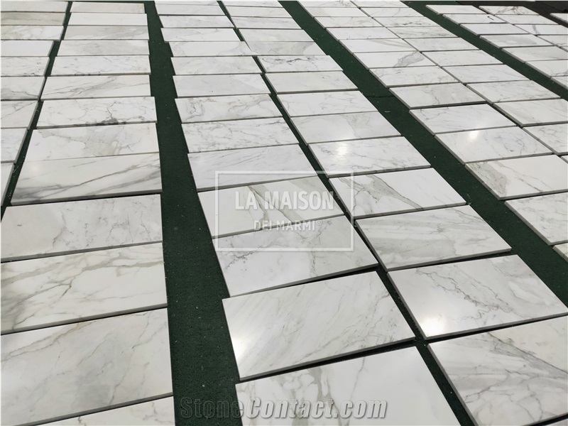 Calacatta White Natural Marble Slabs&Tiles For Floor Or Wall