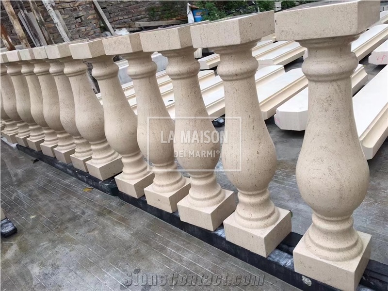 Portugal Limestone Balustrades, Railings