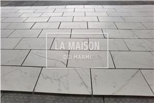 Statuario Natural Marble Honed Ultra Thin Tiles