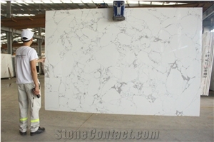 Calacatta Quartz Slabs, Engineered Stone