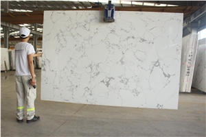 Calacatta Quartz Slabs, Engineered Stone