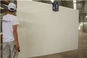 SAIPAN Pure White Quartz Engineered Stone