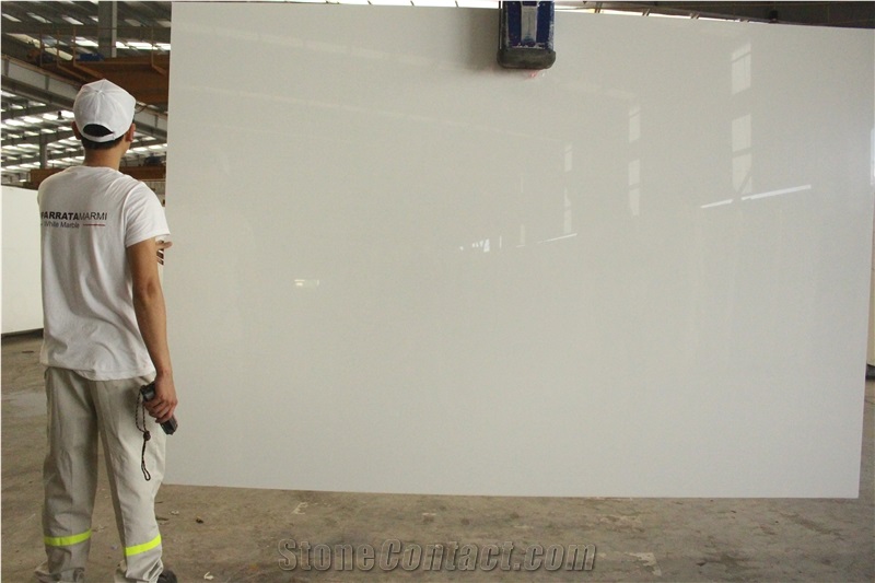 Super White Quartz Slabs