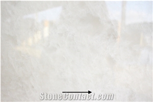 Opal White Marble Slabs