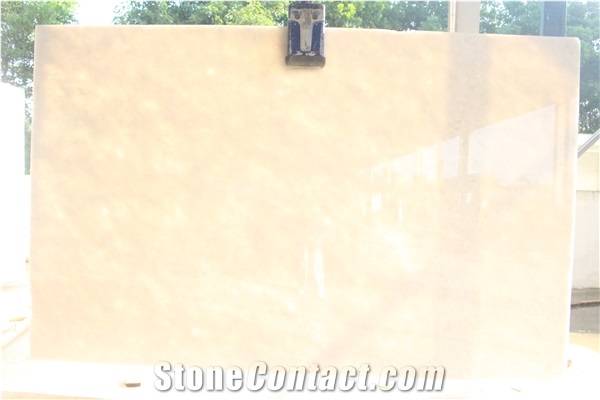 Opal White Marble Slabs