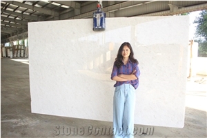 Opal White Marble Slabs