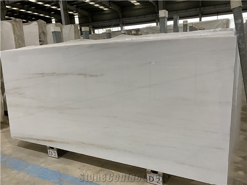 Polished Palissandro White Marble Slabs