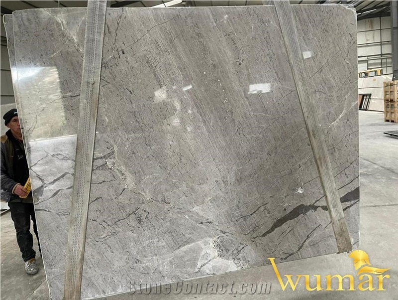 Ares Grey Marble Tiles & Slabs