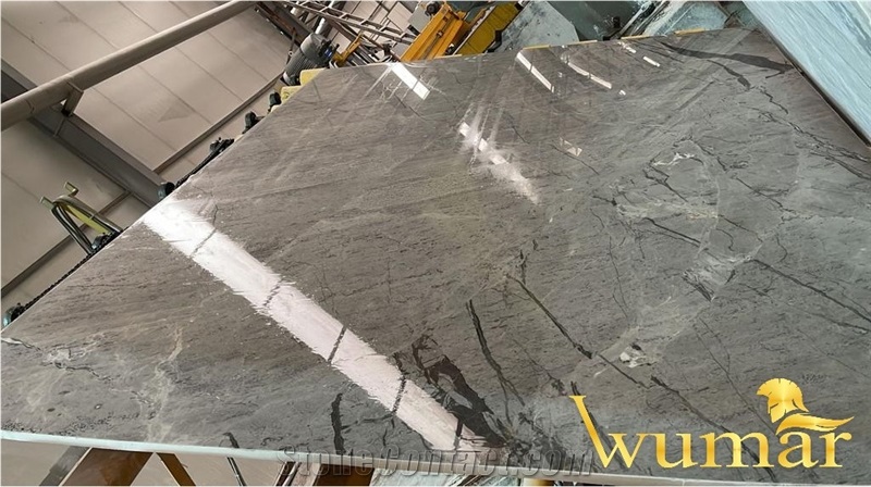 Ares Grey Marble Tiles & Slabs