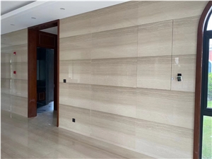 Beige Wood Texture Italy Serpeggiante Marble