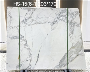 Calacatta  Marble Slabs & Tiles, Italy White Marble HS-15
