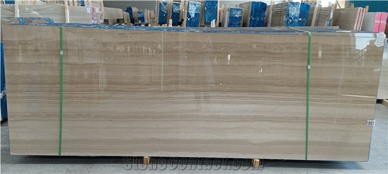 Italy Beige Serpeggiante Marble Wood Grain/Wood Texture