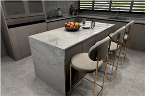 Italy White Marble Calacatta Statuario Altissimo