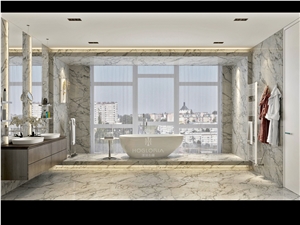 Italy White Marble Calacatta Statuario Altissimo