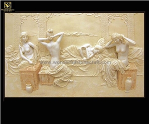 Artificial Stone Wall Relief
