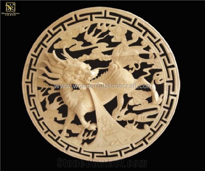 Artificial Stone Wall Relief