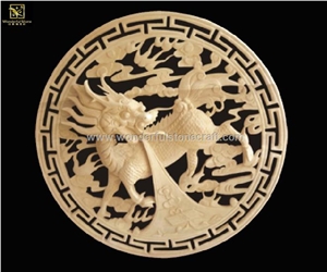 Artificial Stone Wall Relief