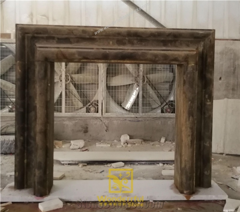 Black Limestone Fireplaces
