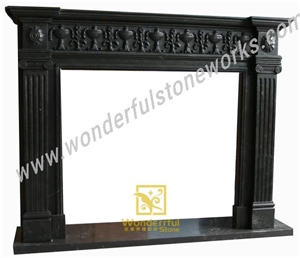 Black Limestone Fireplaces