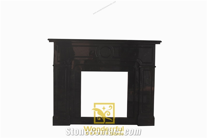 Black Limestone Fireplaces