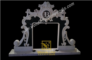 Fangshan White Fireplaces