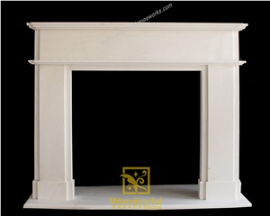 Fangshan White Fireplaces