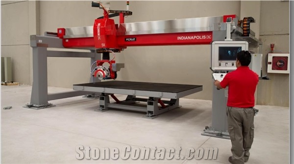 MILLENNIUM CNC 5X Indianapolis Monoblock Bridge Cutting Machine