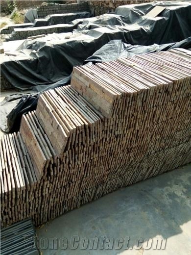 Rainbow Sandstone Wall Cladding Panels