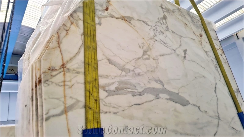 Calacatta Oro Marble Slabs, Calacatta Gold Marble