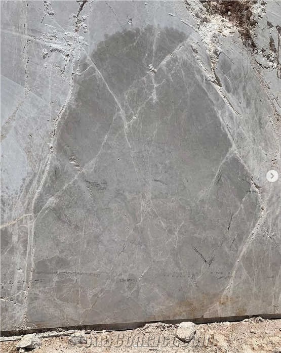 New Mercury Grey Marble Blocks, Dolphin Grey Marble