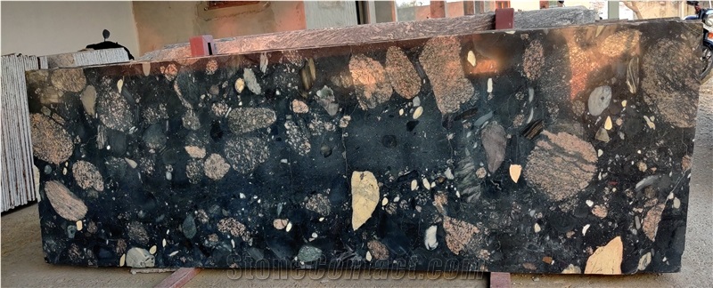 Pebble Black Granite