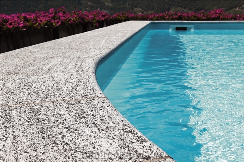 Calanca Gneiss Pool Pavers, Pool Coping