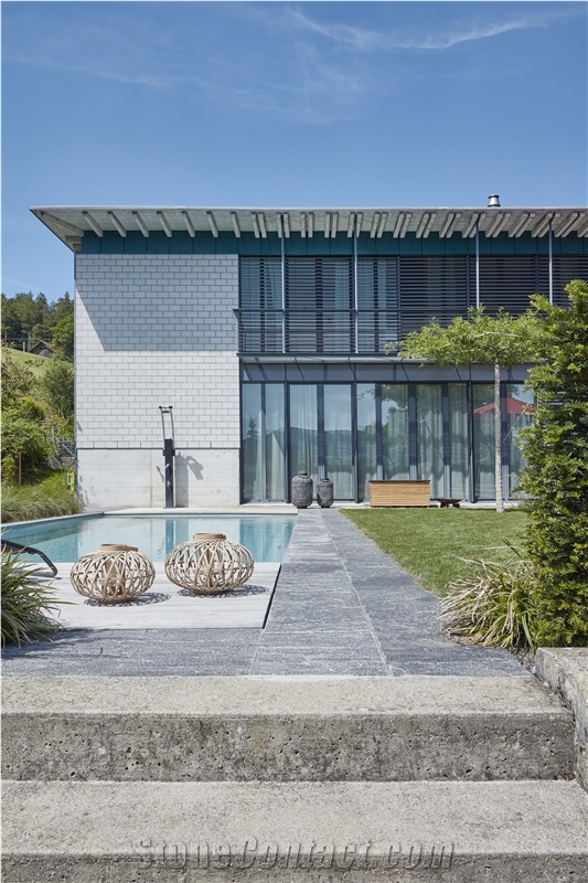 Calanca Gneiss Pool Pavers, Pool Coping