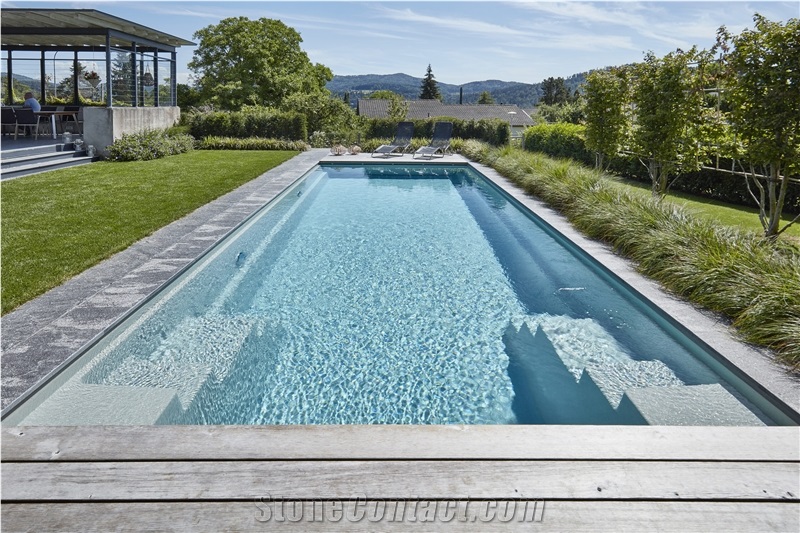 Calanca Gneiss Pool Pavers, Pool Coping