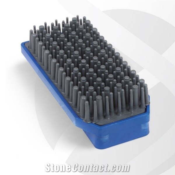 Ceramic Abrasive Brushes Of Diamond Or Silicon Carbide