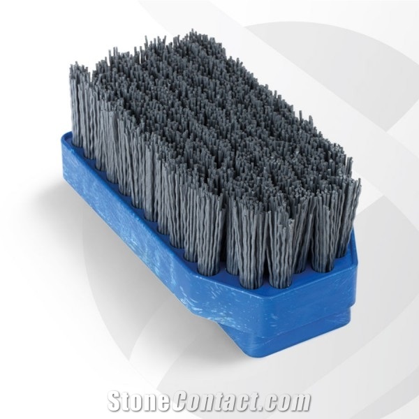 Ceramic Abrasive Brushes Of Diamond Or Silicon Carbide