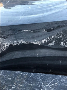 Black Mamba Marble, Black Crocodile Marble Quarry