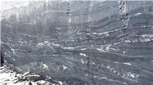 Black Mamba Marble, Black Crocodile Marble Quarry